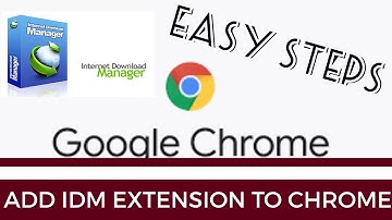 How to Add Internet Download Manager (IDM) Extension to Google Chrome | Easy Steps 2020