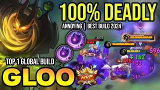 GLOO BEST BUILD 2024 | BUILD TOP 1 GLOBAL GLOO GAMEPLAY | MOBILE LEGENDS✓