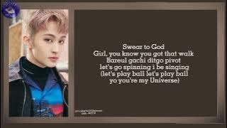 lirik lagu — let's play ball (universe) NCT U