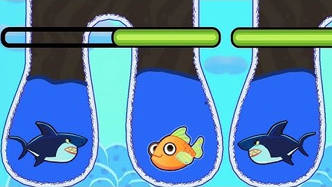 save the fish / pull the pin level android games save fish game pull the pin puzzle / mobile iOS