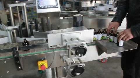 MT 200 Automatic round bottle labeling machine single labelAutomatic round bottle sticker for glass