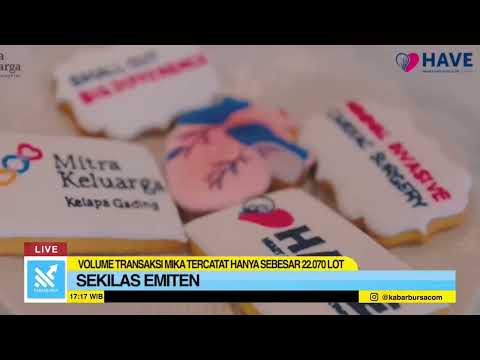 Aksi Jual MIKA Berlanjut! Saham Rumah Sakit Mitra Keluarga Kembali Tekan Zona Rp2.600-an