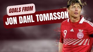 A few career goals Jon Dahl Tomasson