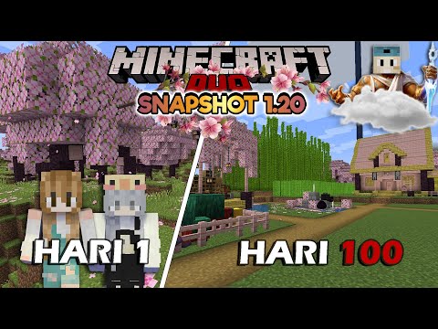 100 Hari Minecraft SnapShot 1.20 Tapi Bareng Zeus @geloo - Duo Minecraft 100 hari