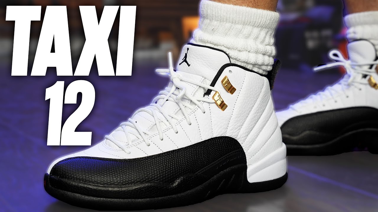 2025 Air Jordan 12 Taxi Review and On Foot - YouTube