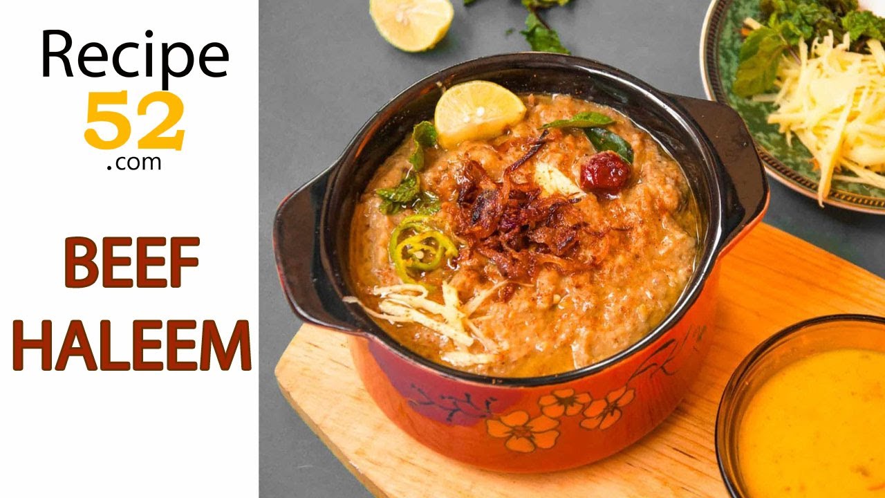 Easy Beef Haleem Recipe Pakistani Style Beef Haleem YouTube