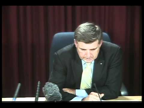 Media Conference - Update on the search for Declan Crouch, Speaker AC Mike Condon, March 23 2011 policella