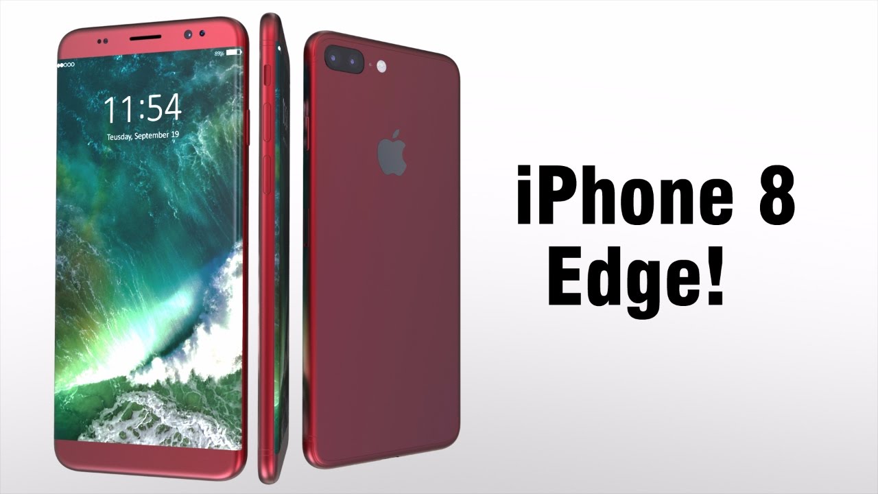 iPhone 8 | OLED Edge Display, Dual Camera, wireless charging