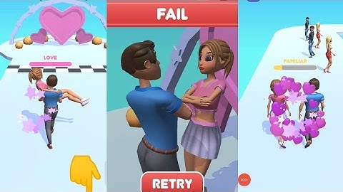 DATE RUSH (๑♡⌓♡๑) New Update All Levels (Gameplay Walkthrough All Levels)