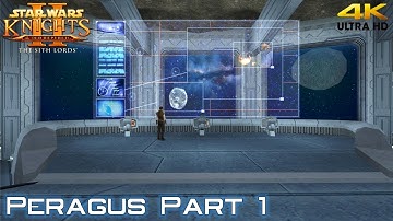 Star Wars Knights of the Old Republic 2 Restored Content Peragus Part 1 Walkthrough (4K)