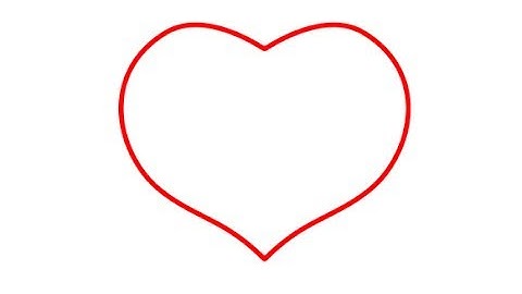photoshop - pen tool - heart
