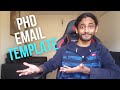 Sending emails to profs for your PhD program? Here's how to write them.