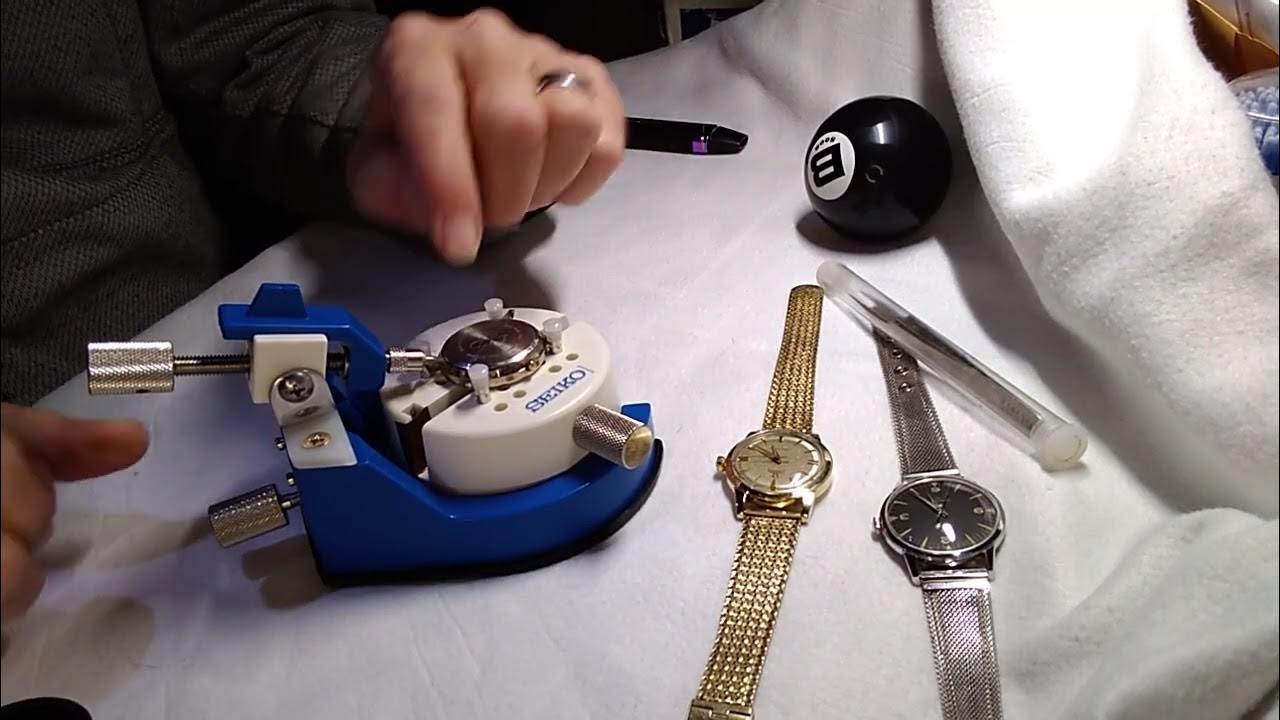 An occasionally less painful way to open snap back watches The Seiko