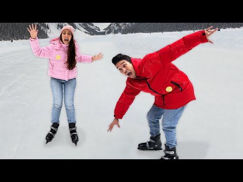 Video: Pattino sul ghiaccio a Las Vegas al The Rink at Cosmopolitan