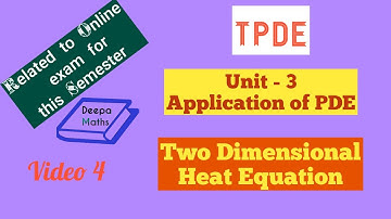 TPDE - MCQ - Unit 3 Application of PDE