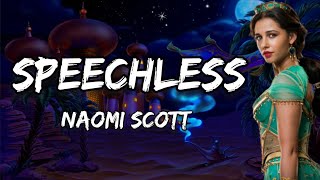 Speechless - Naomi Scott (Lyrics)