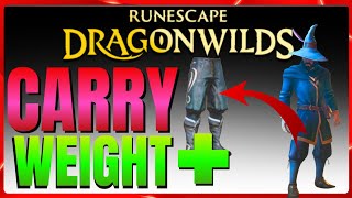 How to Increase Carry Weight in Dragonwilds Runescape
