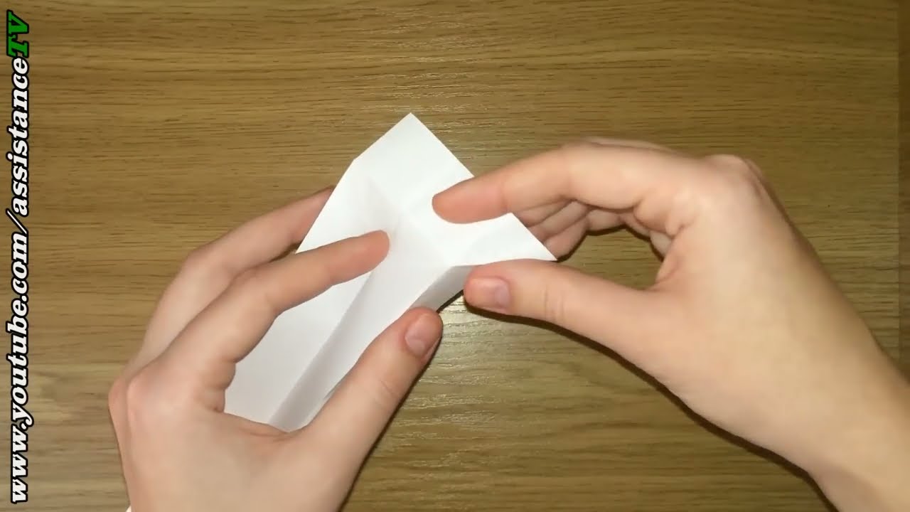 Кошечка из бумаги / Оригами из бумаги на русском
