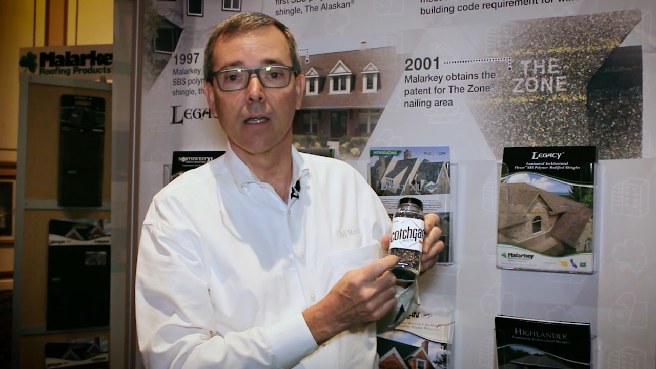 Development of Scotchgard™ Protector Granules in Malarkey Roofing Products