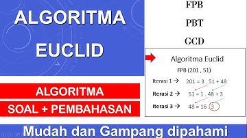 Algoritma Euclid | Teori Bilangan