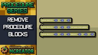 #18 Remove Block Procedures | MCreator Procedure Series