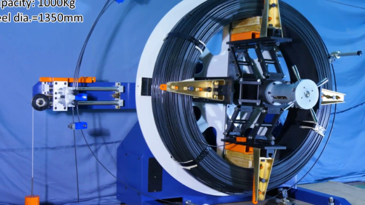 spiral spring production on line inspection - YouTube