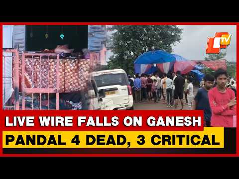 Four Killed, Three Injured After Live Wire Falls On Ganesh Pandal In Madhya Pradesh