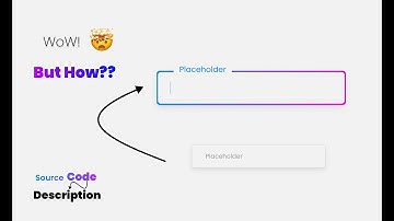 Create an Animated Input Field with HTML & CSS in 5 Minutes! ✨