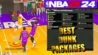 NBA 2K24 BEST DUNK ANIMATIONS TO EQUIP - NBA 2K24 GURU TIPS