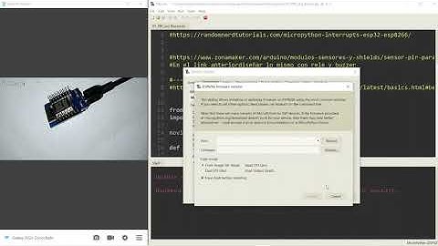 07 Instalación del Firmware Mycropython en  ESP8266 con Thonny | IOT con ESP8266 y Micropython