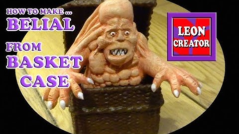 SCULPTING Belial from BASKET CASE - Step-By-Step Milliput Tutorial - with Leon Hills - LEON CREATOR