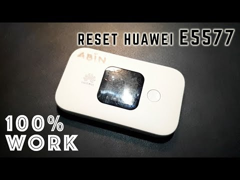 Hard Reset Huawei E5577 - 100% Work