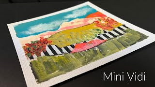 Quick Fall Landscape | Collage Mini vidi