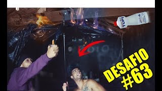 COLOQUEI FOGO NO GUARDA-CHUVA E FIQUEI EMBAIXO DESAFIO #63 screenshot 3