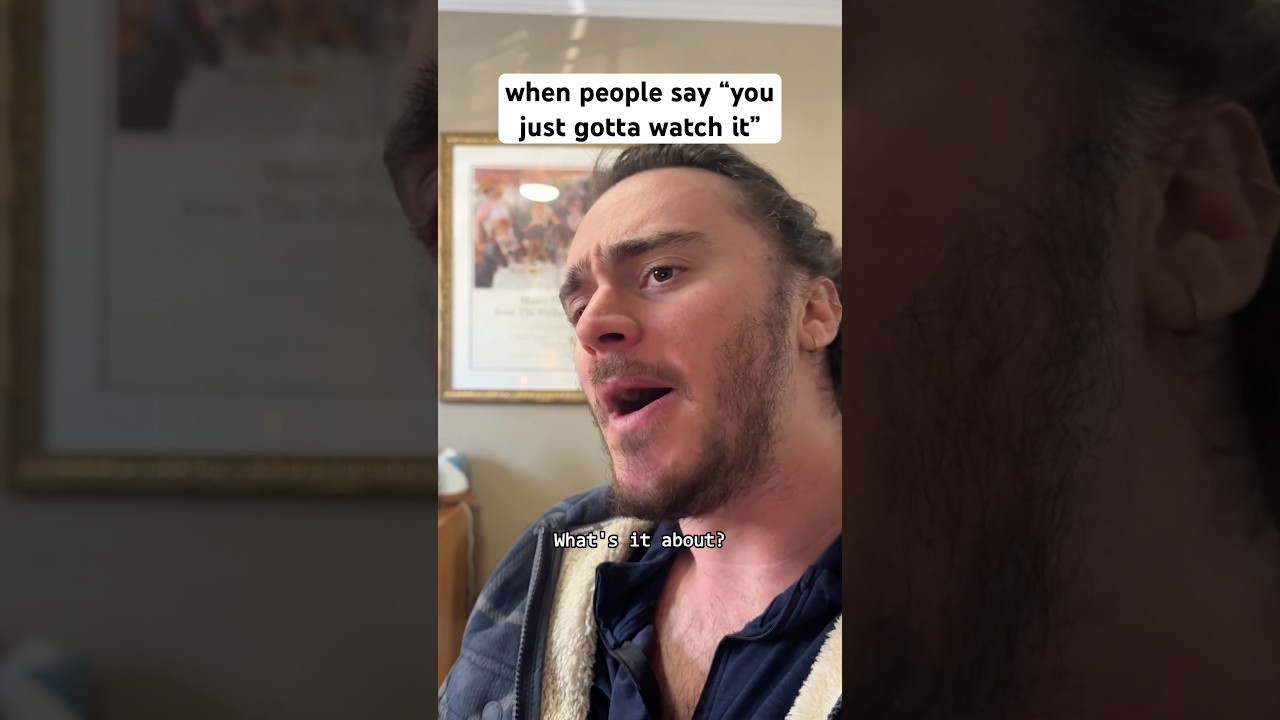 “you just gotta watch it” #shorts #comedy #funny