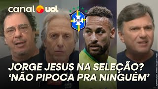 Thumbnail for JORGE JESUS NA SELEÇÃO? NÃO PIPOCA PARA NINGUÉM! COLUNISTAS DEBATEM MELHOR OPÇÃO DE TÉCNICO