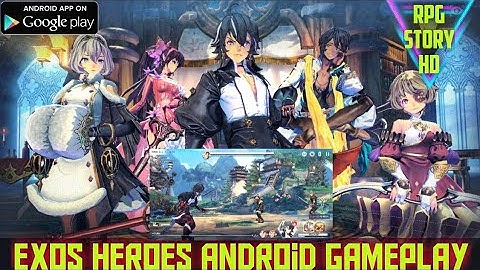 Exos Heroes Android Gameplay || HD RPG Game