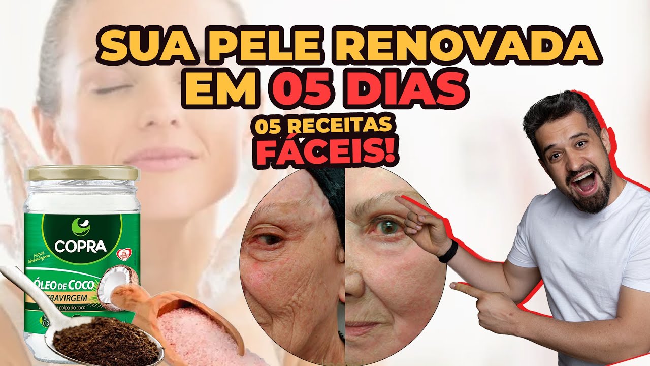 5 Receitas Anti Envelhecimento Que Vão Salvar Sua Pele EM 5 DIAS - Dr Renato Silveira