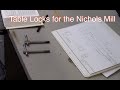 Table Locks for the Nichols Mill