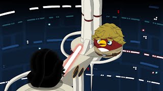Angry Birds Star Wars Episode 5 The Empire Strikes Back: Luke Vs Vader | I am your Father scene