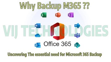 𝗪𝗵𝘆 𝗬𝗼𝘂 𝗡𝗲𝗲𝗱 𝗧𝗼 𝗕𝗮𝗰𝗸𝘂𝗽 𝗠𝗶𝗰𝗿𝗼𝘀𝗼𝗳𝘁 𝟯𝟲𝟱 𝗗𝗮𝘁𝗮