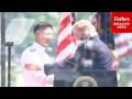 'I Hate Good Looking Men...': Trump Cracks Jokes After Meeting With Coast Guard Academy Graduates