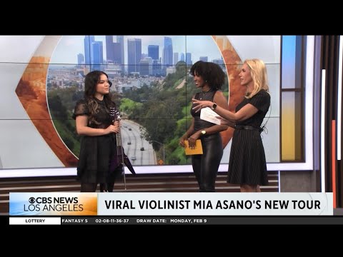 CBS LA interview with Mia Asano