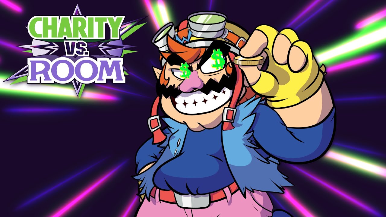 CreepyElliot vs. CaroTaro | WarioWare: Get It Together! | Charity vs. Room