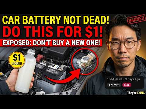 Your Car Battery ISN'T Dead. Do THIS With a $1 Item Before You Buy a New One