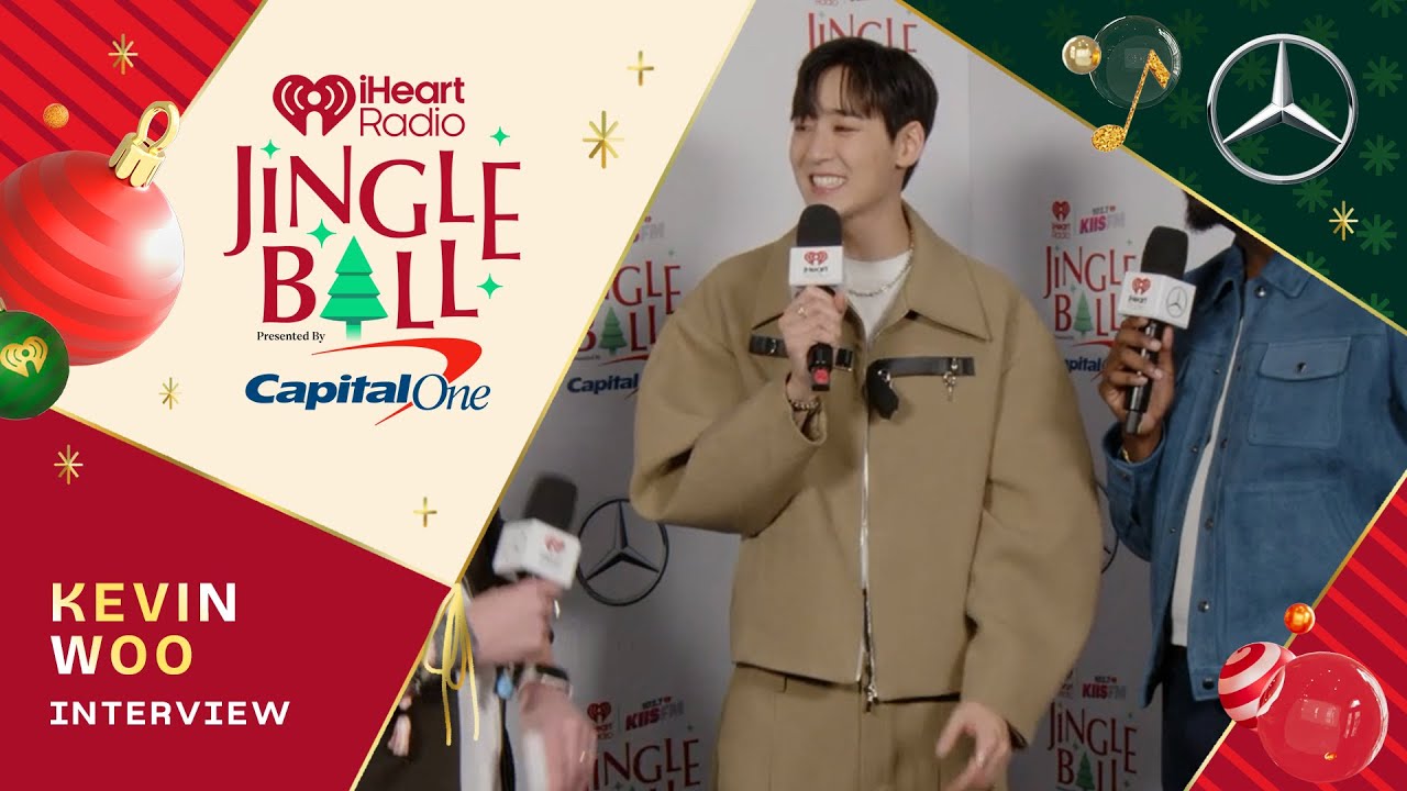 Kevin Woo Joins Backstage At Jingle Ball In The Mercedes Benz Interview Lounge!