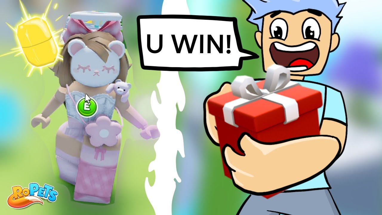 She won a LEGENDARY Petling for being KIND + Surprise Box Day 5 in RoPets