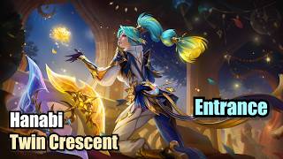 Hanabi Twin Crescent Skin Golden Month Entrance (4K) Mobile Legends #MOBILELEGENDS #MLBBSKIN screenshot 3