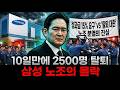 45조 요구한 삼성귀족노조의 최후| 삼성노조탈퇴|삼성노조파업총정리