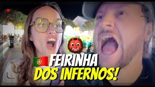 BAGUNÇA numa FEIRINHA DE DIVERSÃO🎡 em PORTUGAL🇵🇹 #840